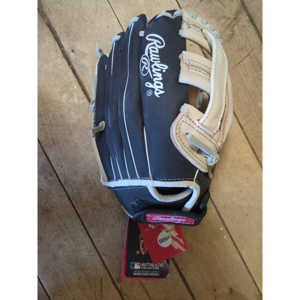 New Rawlings T-Ball Tee Ball Playmaker Leather Glove 10.5" Right Throw PM105HCB